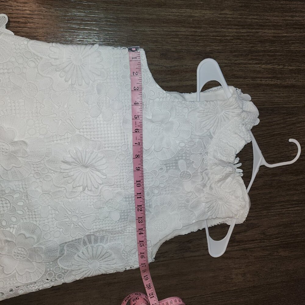Tuckernuck Blanc Guipure Lace Blythe Dress NWT XS - Picture 5 of 9